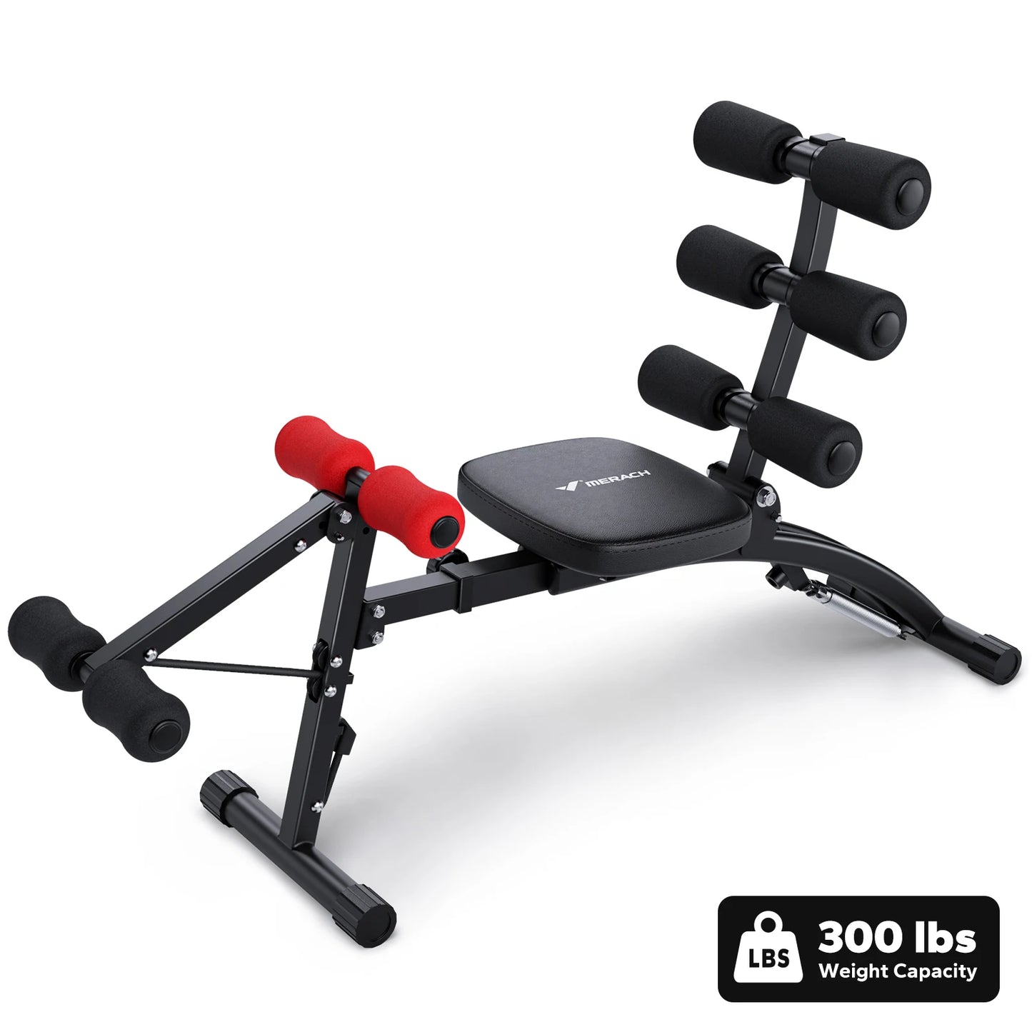Merach Multi-Functional Adjustable Ab Machine Workout Bench