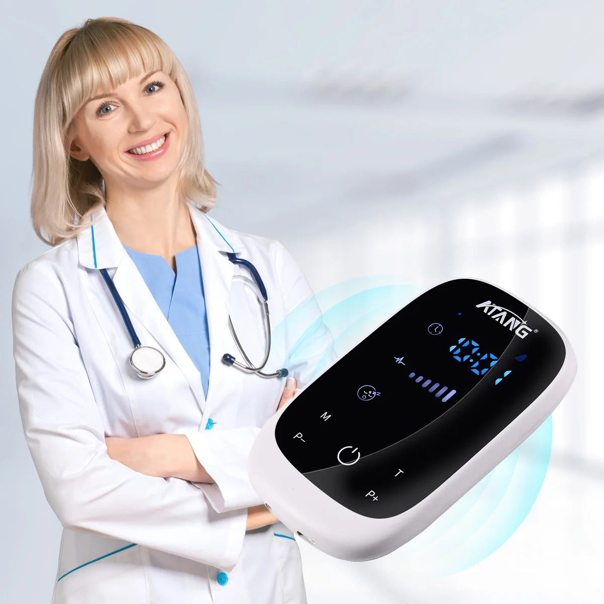 ATANG CES Cranial Electrotherapy Stimulation Device Sleep Aid Pain Relief
