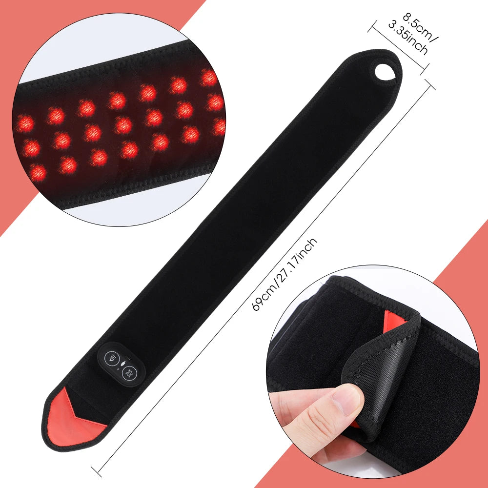 Hailicare Wireless Vibration Heating Wrap With LED Beads