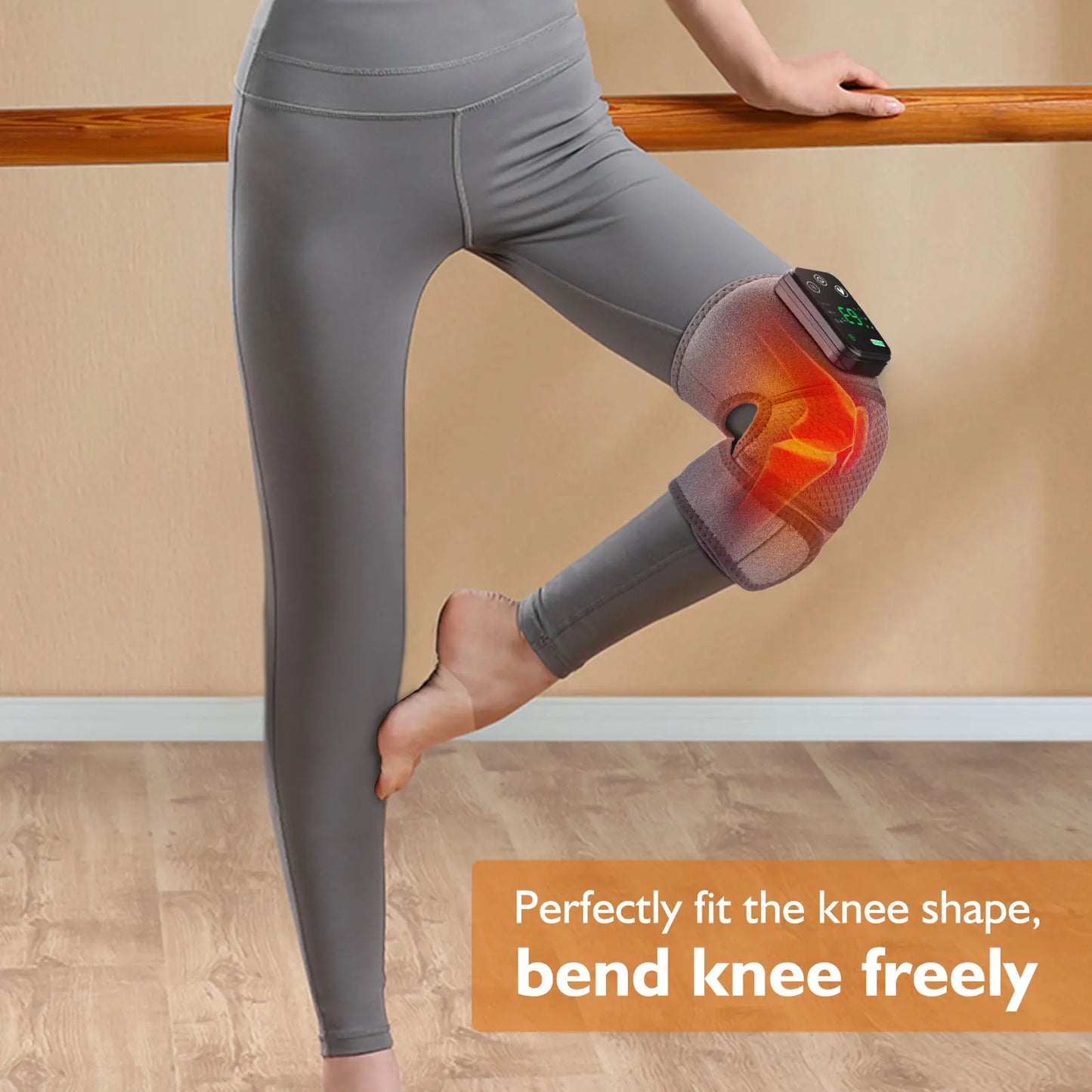 Hailicare 3 In 1 Cordless Thermal Massager Knee Shoulder Elbow