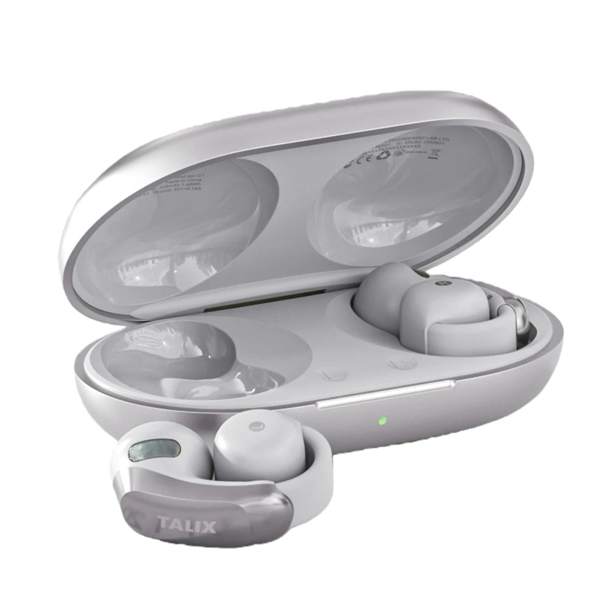 TALIX AuraHalo G1 Bluetooth 5.3 Open Ear Earbuds Noise Cancellation