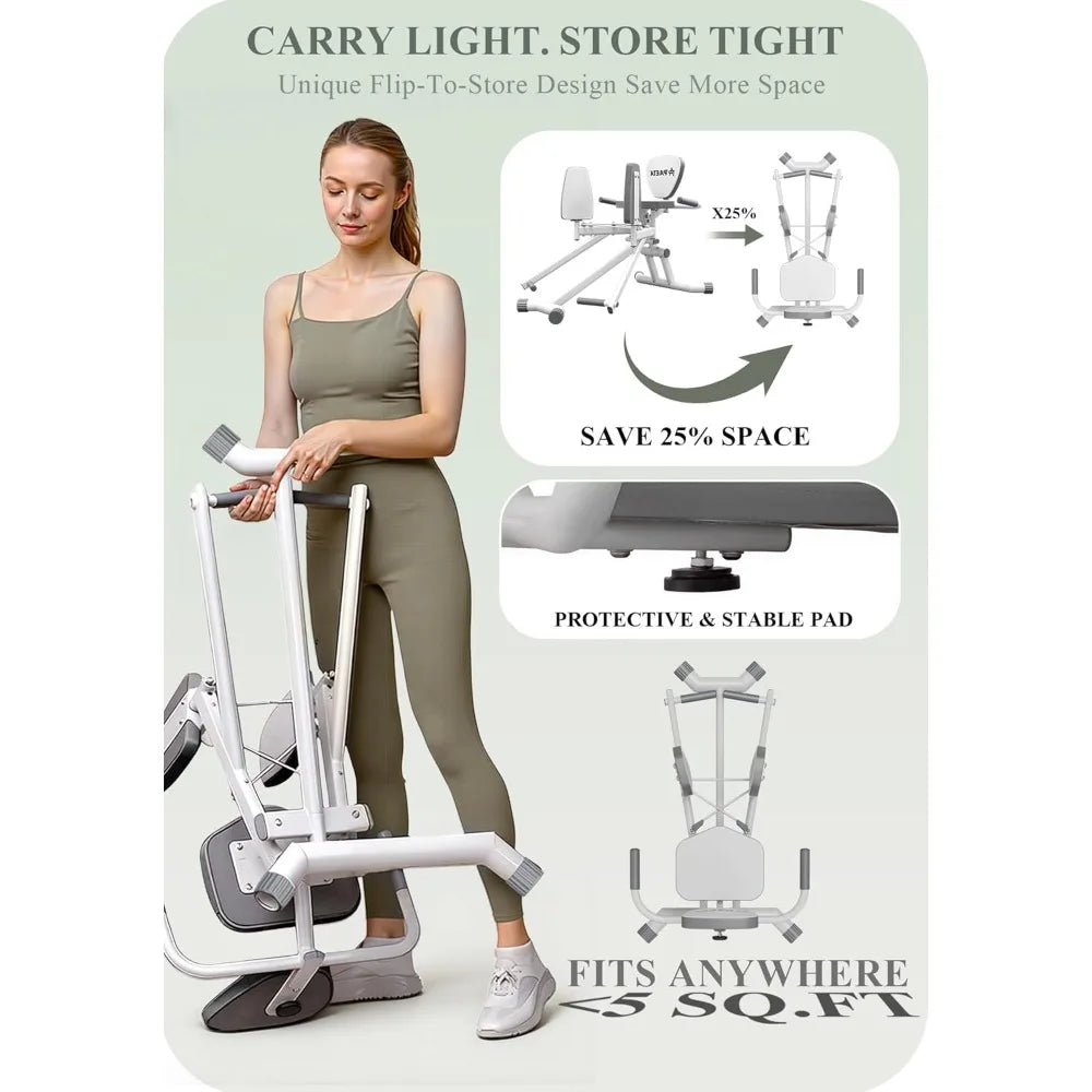 PAETA Hip Abductor Machine For Home Gym Glute Toning