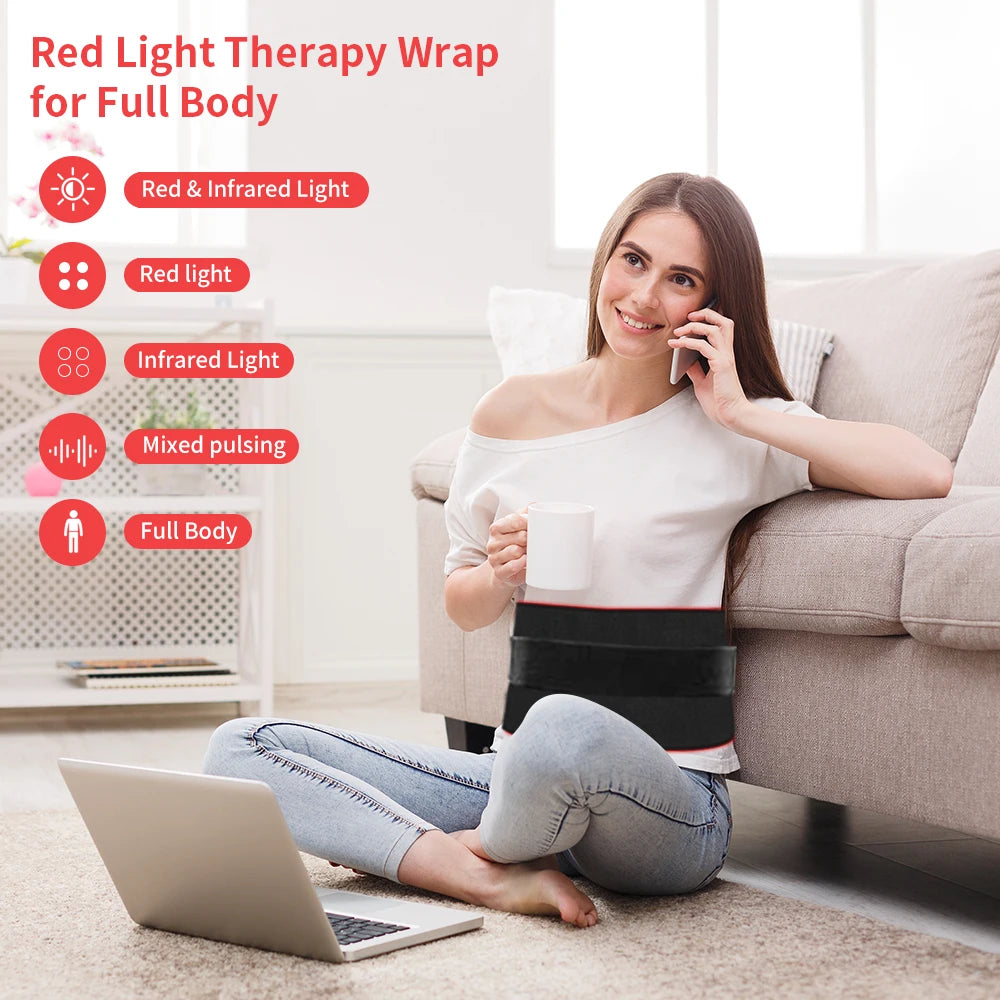 Advanced Red Light Therapy Pad For Deep Tissue Relaxation