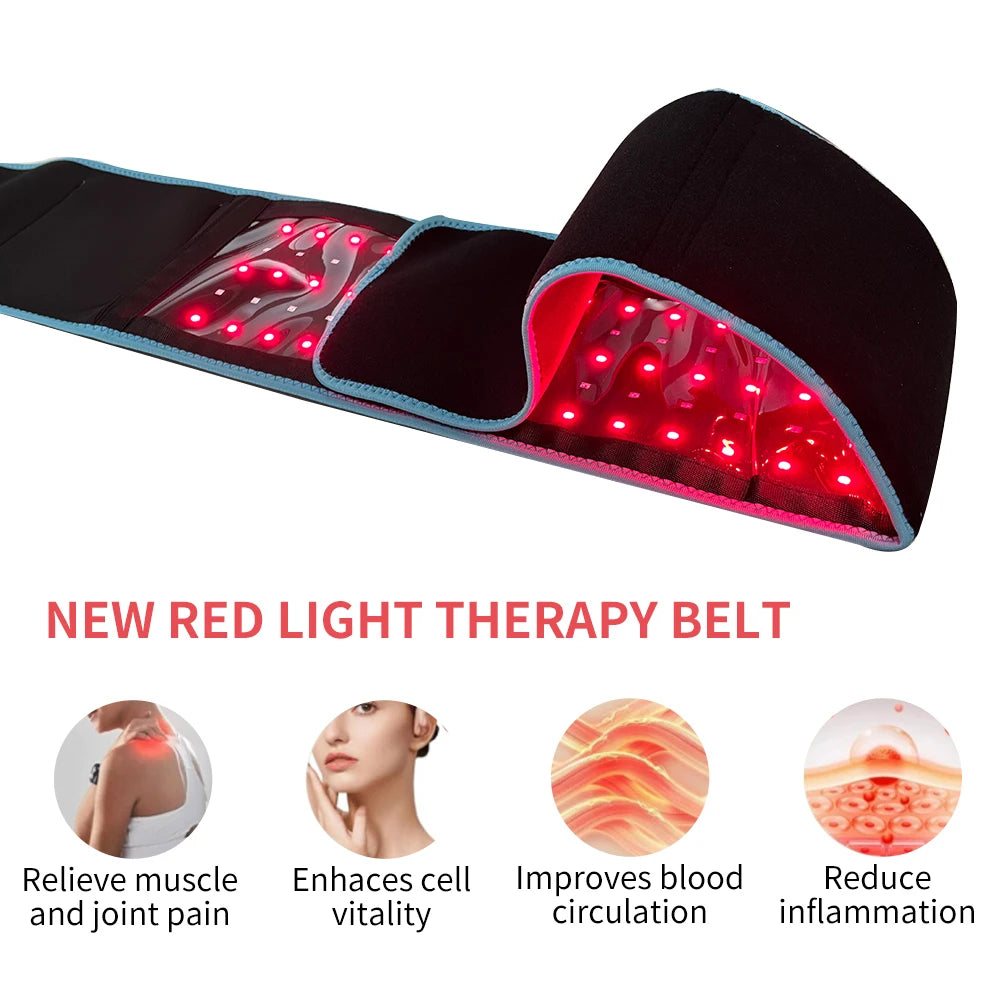 Red Light Belt Near Infrared Muscle Relaxation Wrap