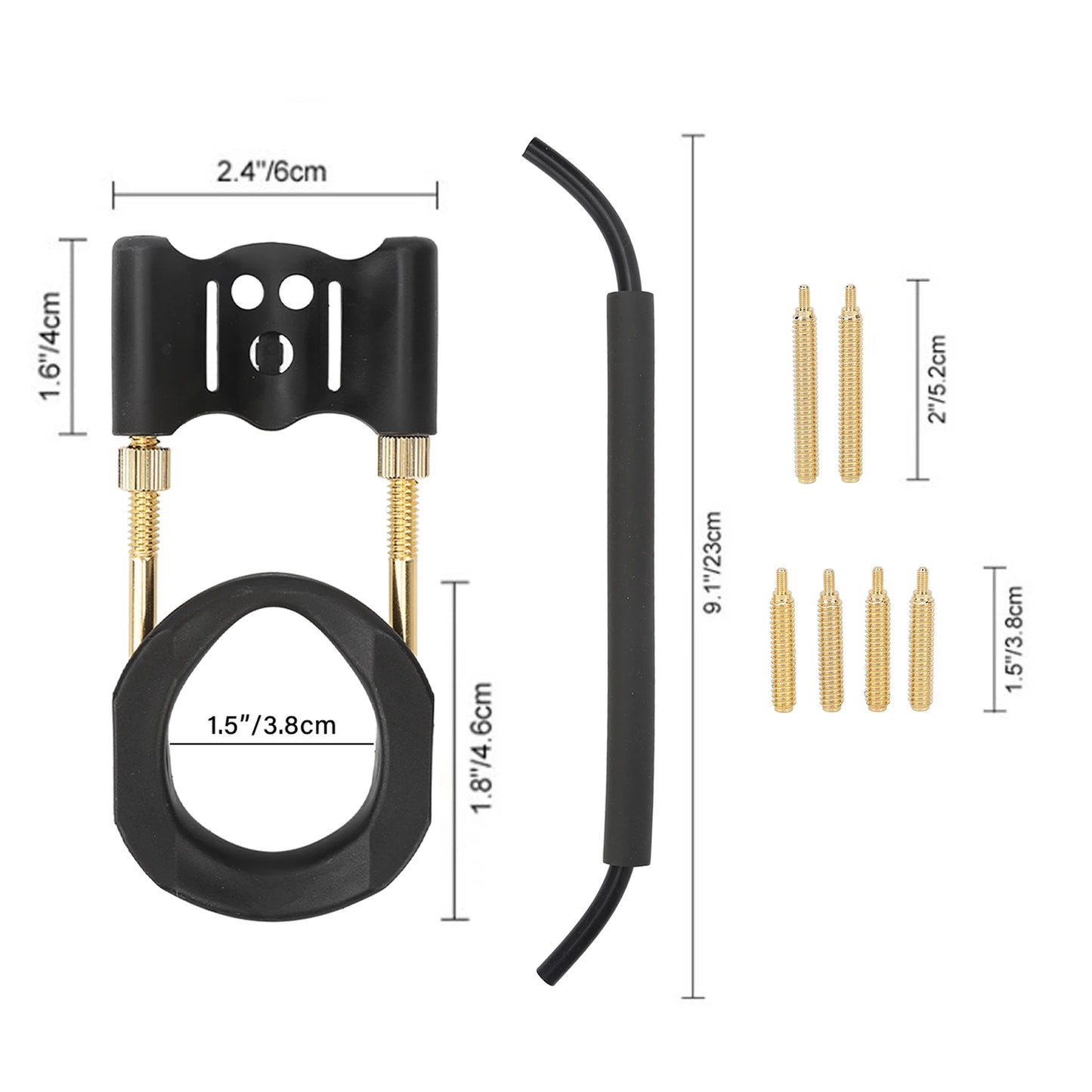 Adjustable Male Bracket Kit For Effective Massage And Stretching Support