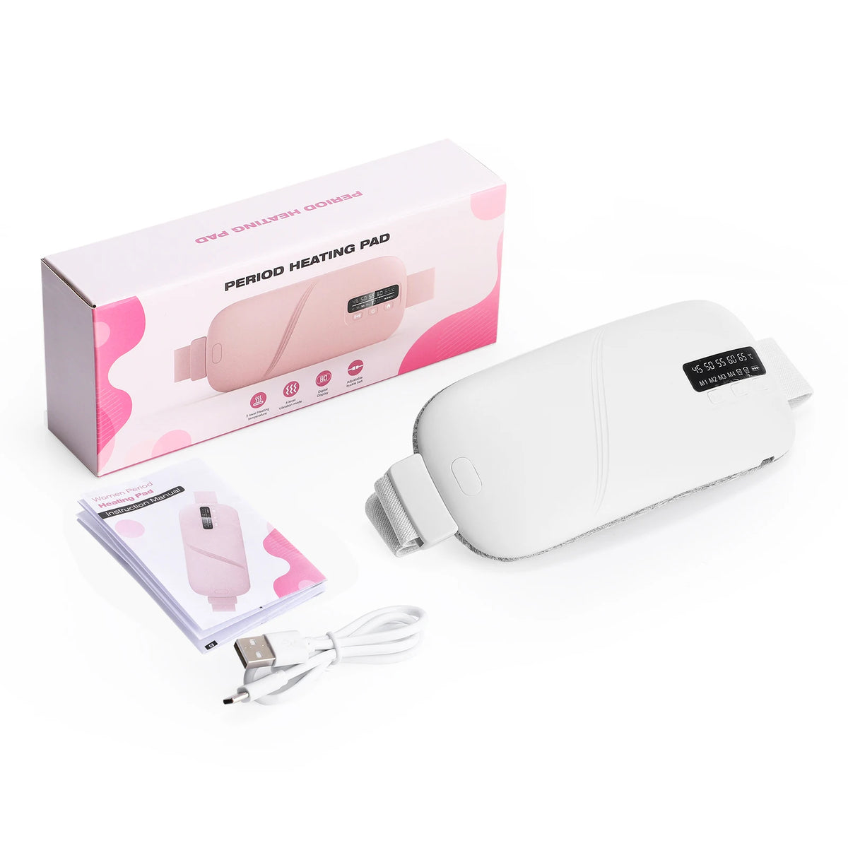Hailicare Electric Heating Belt for Menstrual Cramp Relief