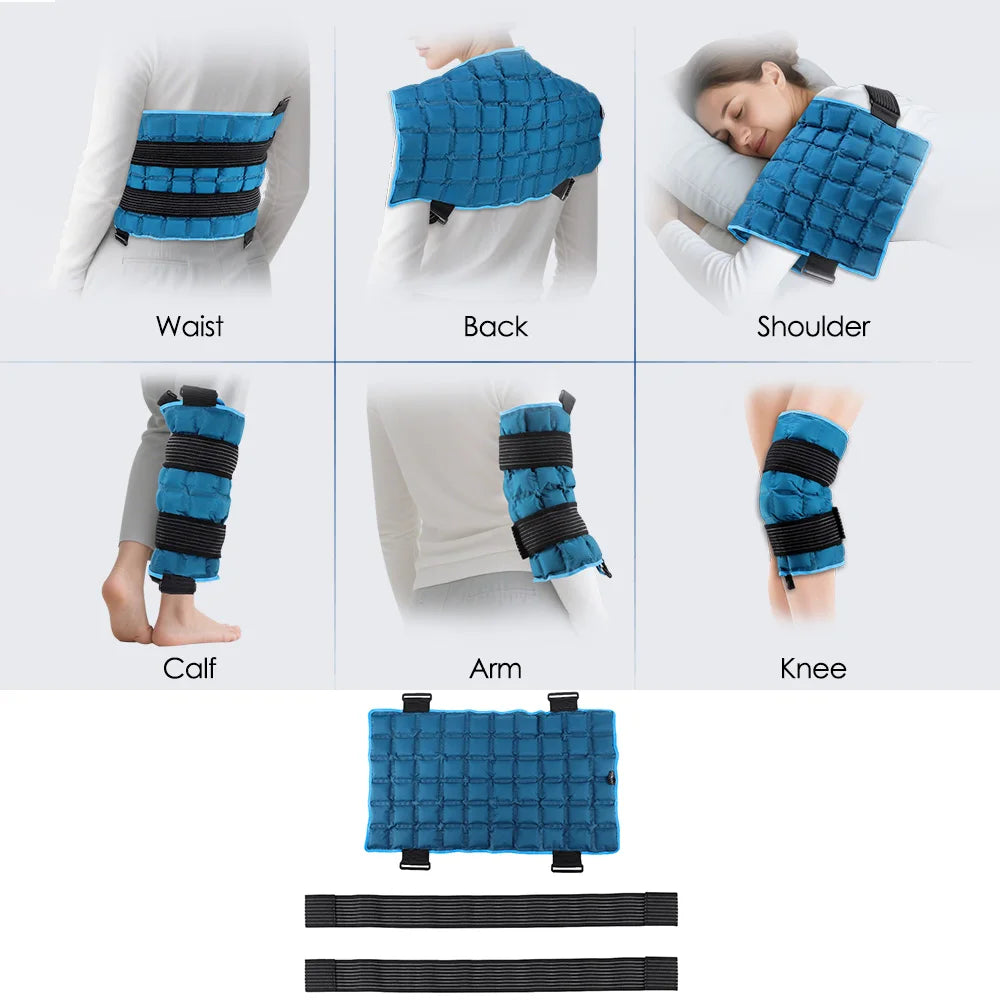 Hailicare Reusable Ice Pack For Back Pain Relief Cold Therapy