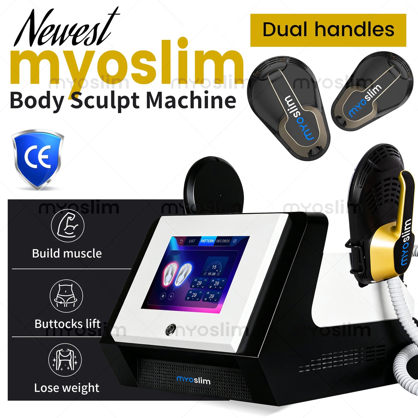 Emszero Myo Slin Sculpt Machine 15 Tesla 6500W RF Therapy