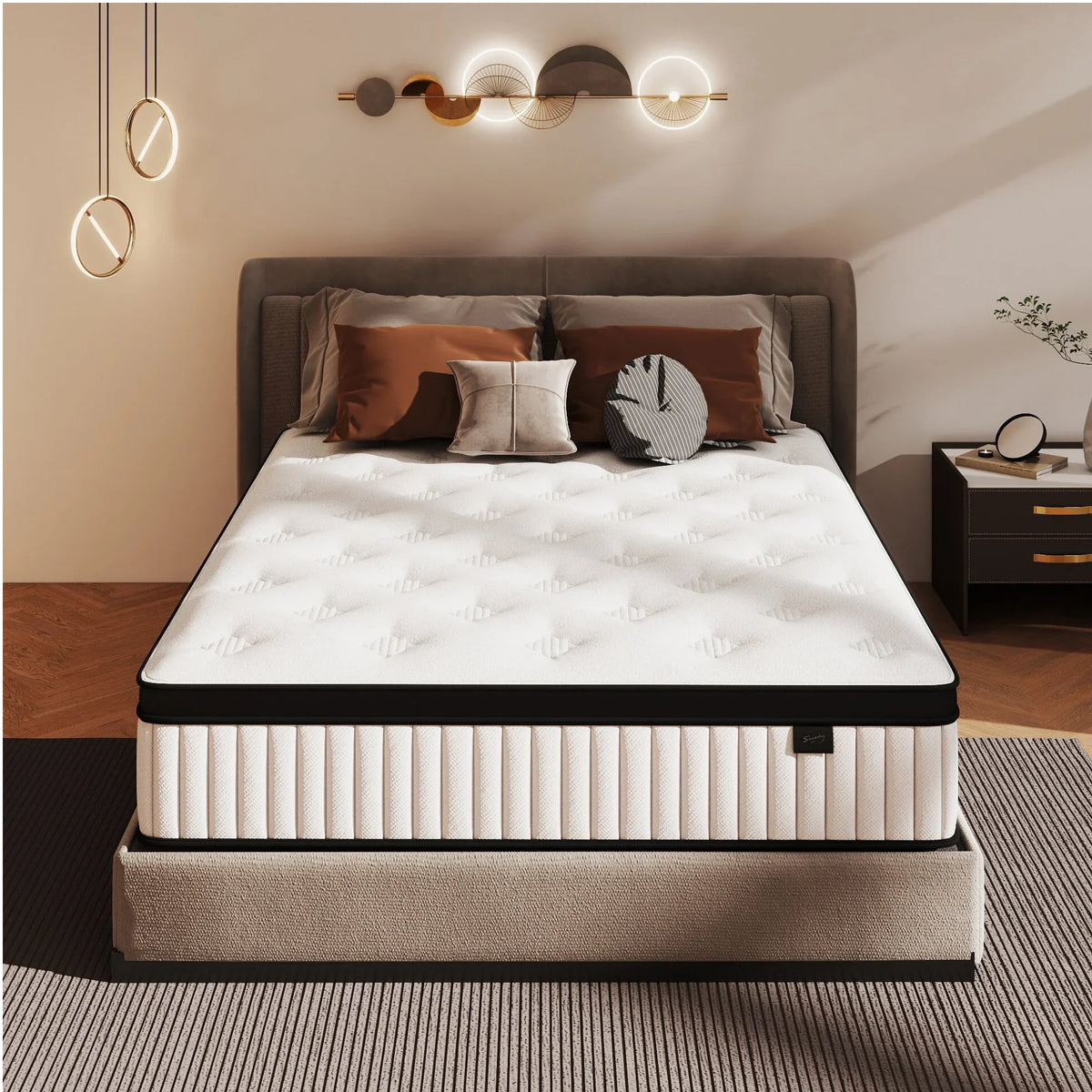 Hybrid Pocket Spring Mattress With Medium Firm Support
