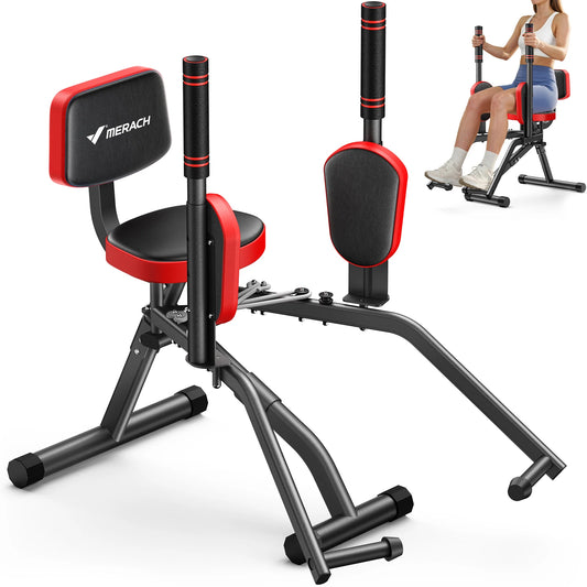 MERACH Hip Abductor Machine for Glute and Outer Thigh Training