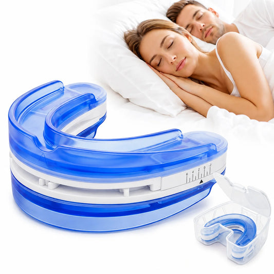 Adjustable Anti Snoring Mouthpiece, Boil And Bite Sleep Aid Device