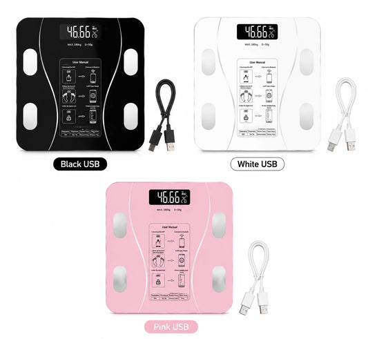Smart Bluetooth Body Fat Scale Featuring App Integration And Tracking