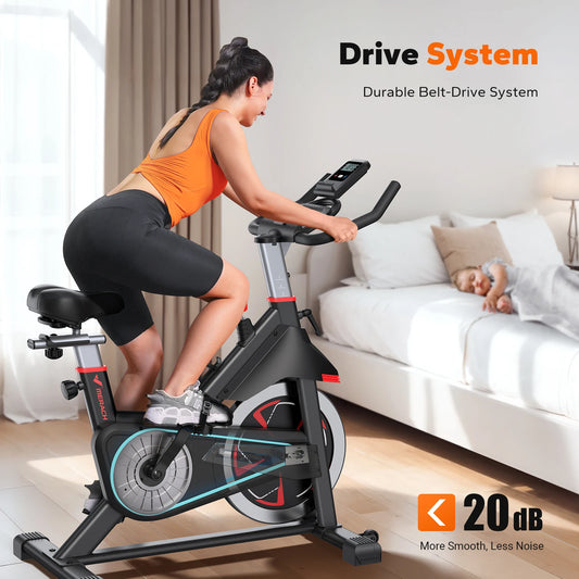 Merach Indoor Cycling Exercise Bike Magnetic Resistance Home Fitness Equipment