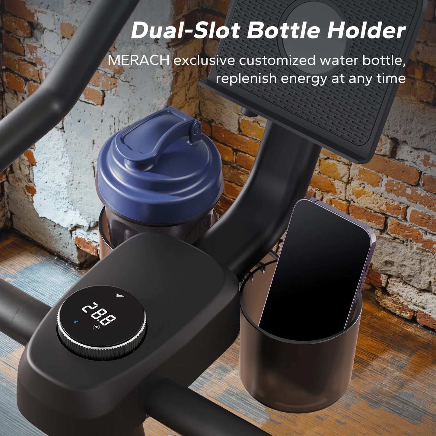 Merach Stationary Magnetic Indoor Cycle With Bluetooth App