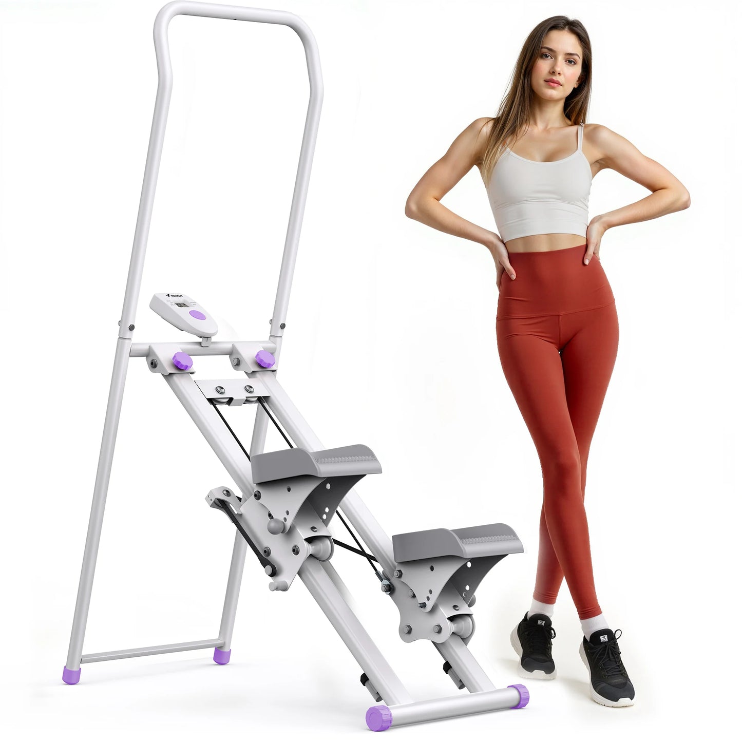 MERACH Stair Stepper Adjustable Handlebar Home Gym Full Body Exercise