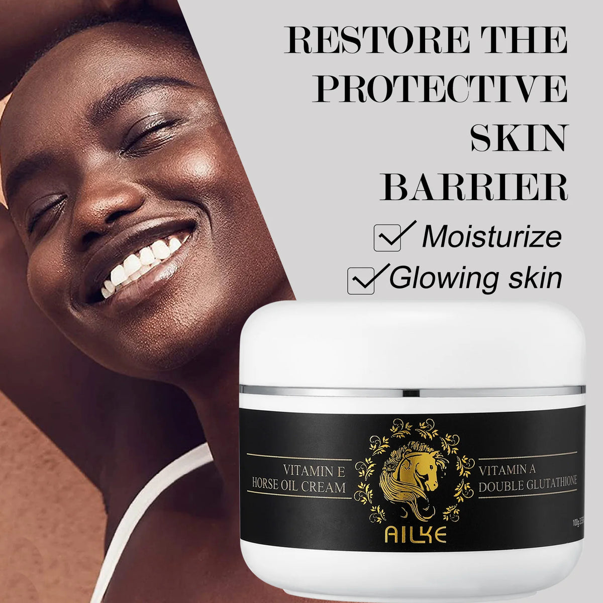 AILKE Collagen Skincare Set for Brightening Moisturizing and Even Tone
