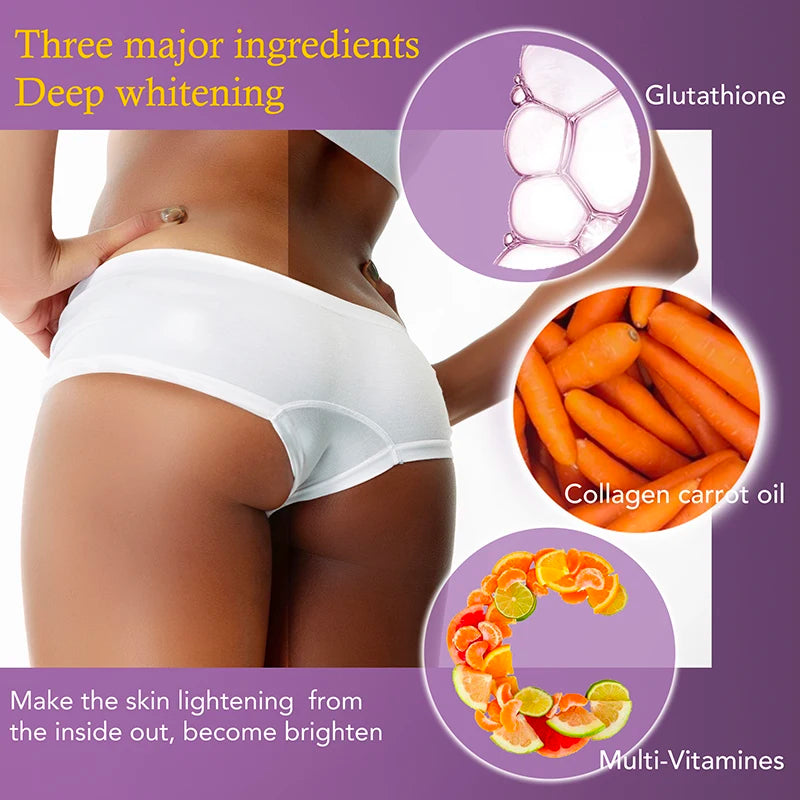 AILKE Whitening Body Lotion Collagen And Glutathione For Dark Spots