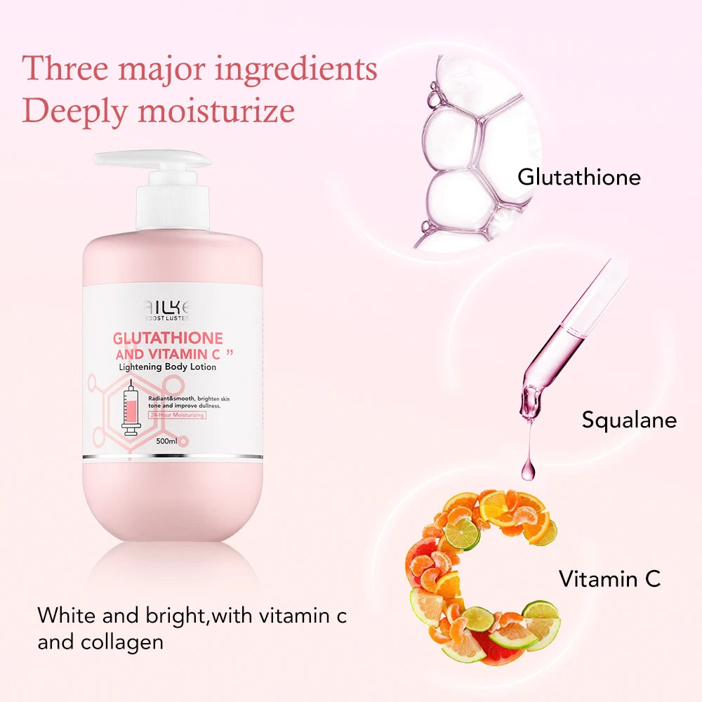 AILKE Whitening Skin Care Set With Vitamin C And Glutathione