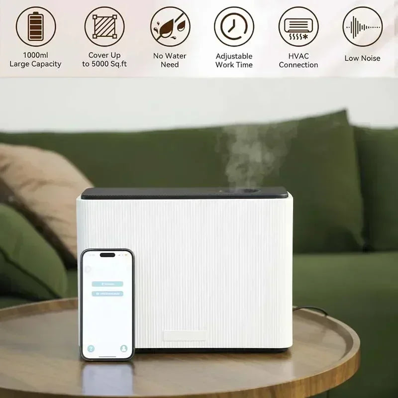 Namste 1000ML Bluetooth Smart Fragrance Diffuser For Home HVAC