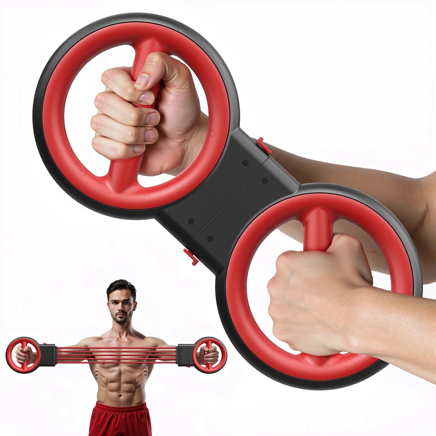 AKLUER 3 In 1 Arm Rotator Burn Machine For Upper Body Training
