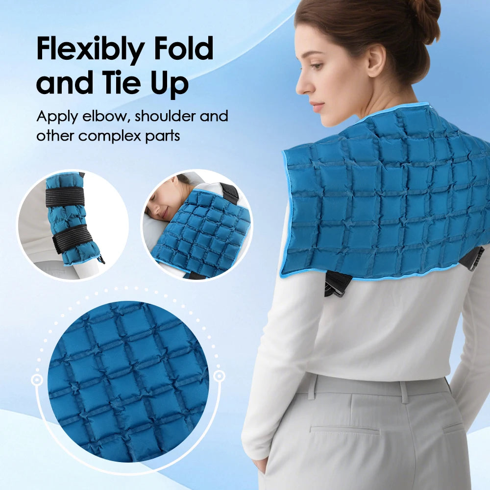 Hailicare Reusable Ice Pack For Back Pain Relief Cold Therapy
