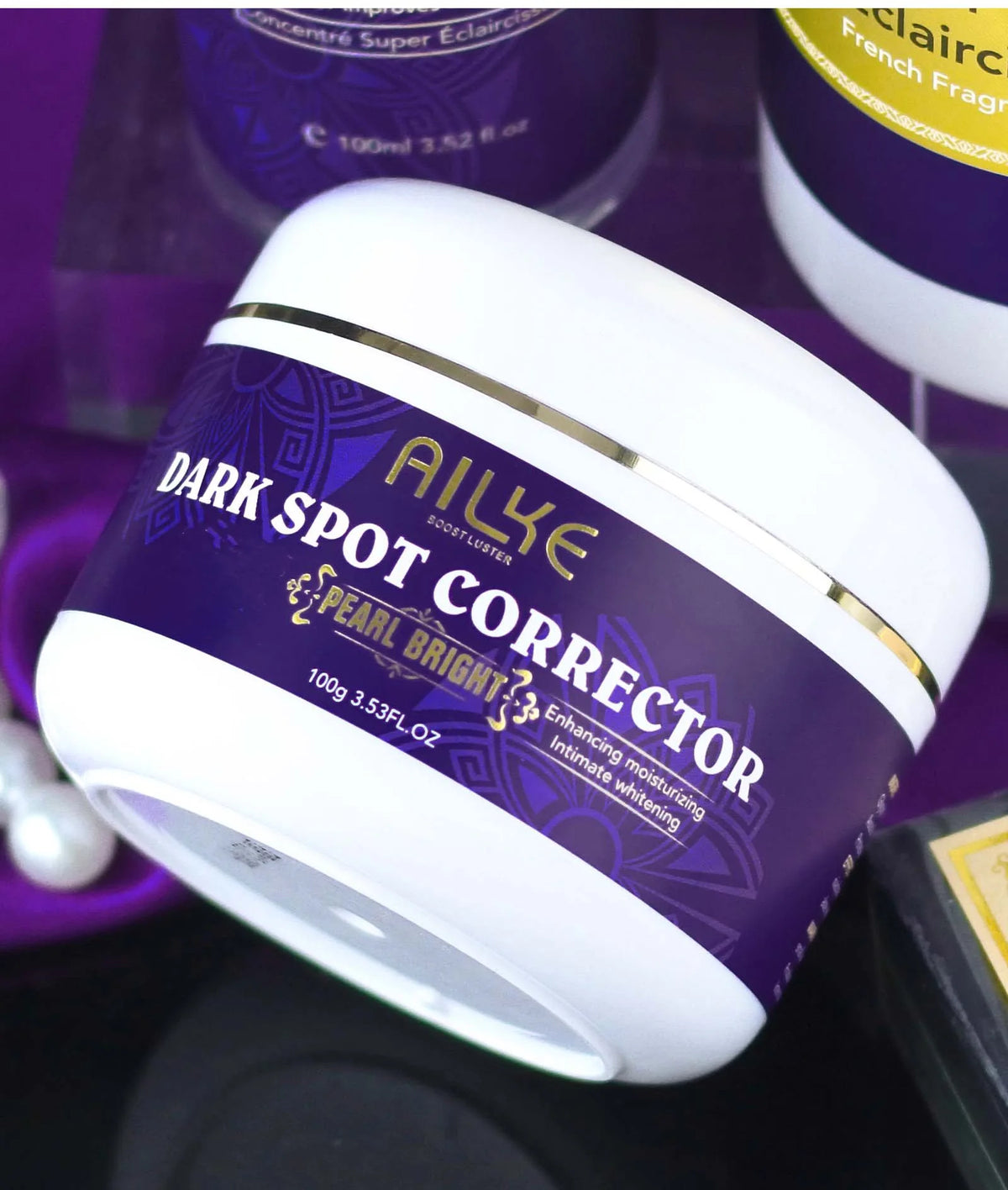 AILKE Double Glutathione Dark Spot Corrector Face Cream for Hyperpigmentation