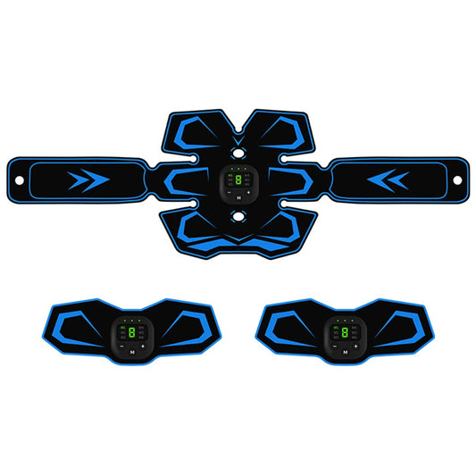 EMS Vibration Belt Body Slimming Massager USB Rechargeable Abdomen Workout