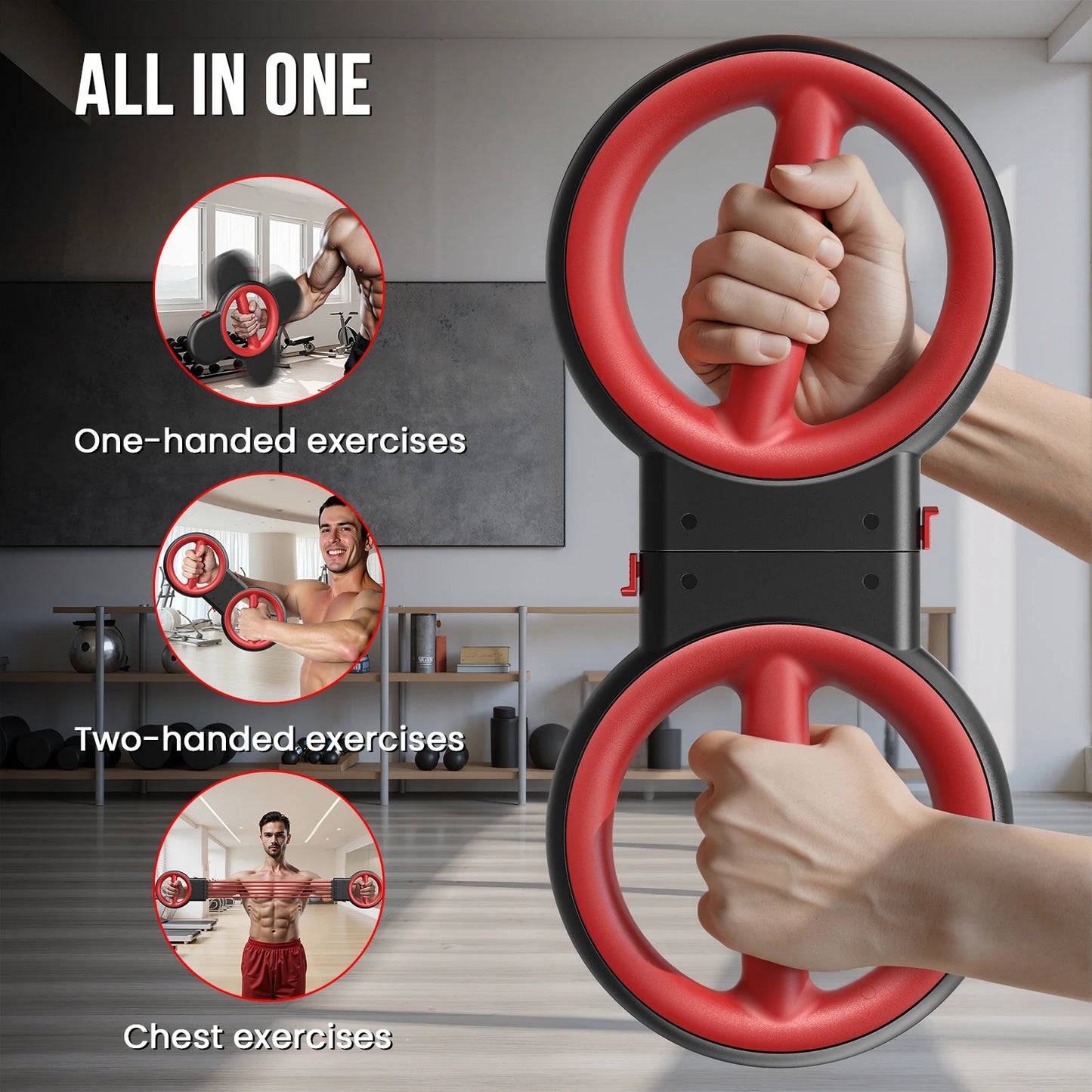 AKLUER 3 In 1 Arm Rotator Burn Machine For Upper Body Training