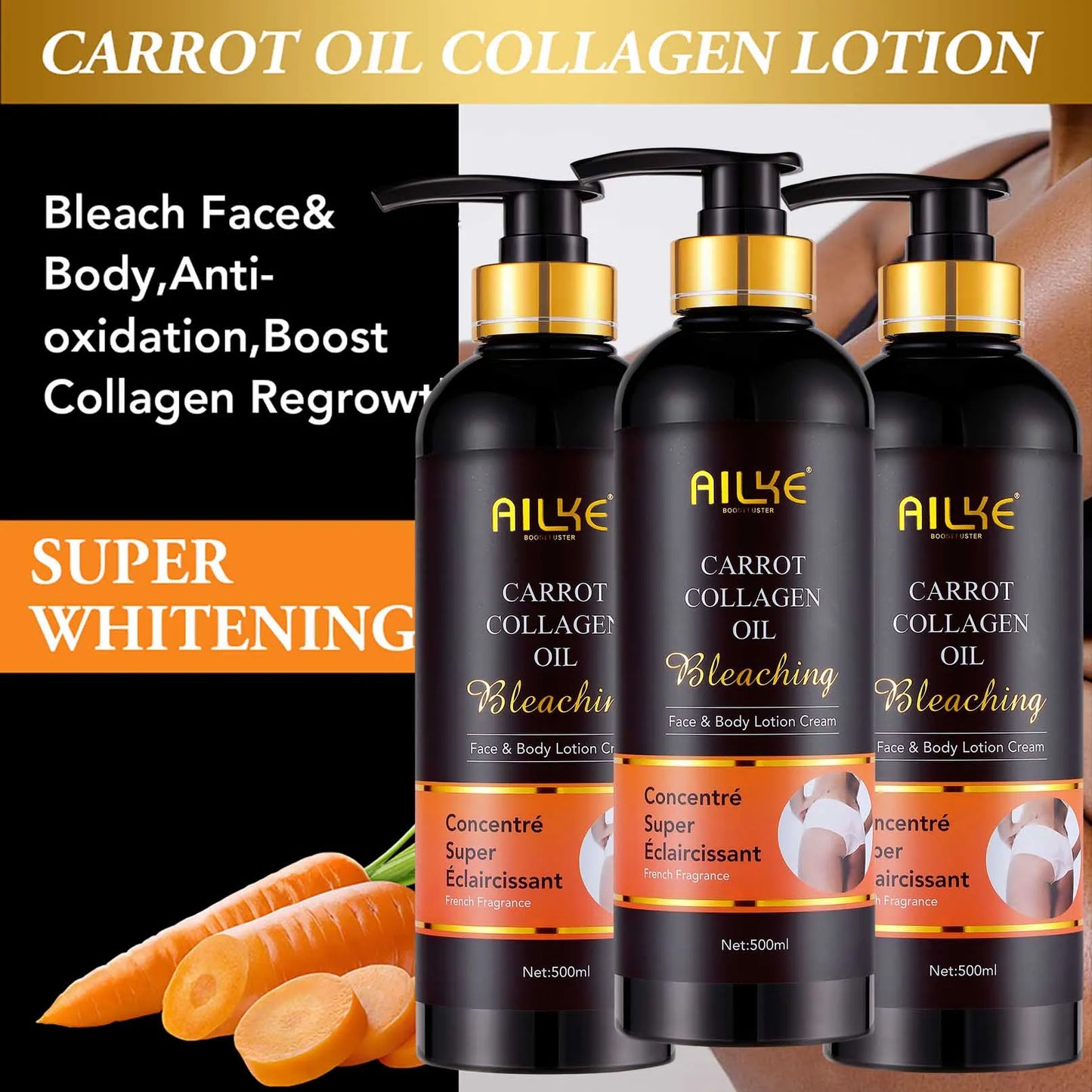 AILKE Whitening Skin Care Kit With Collagen