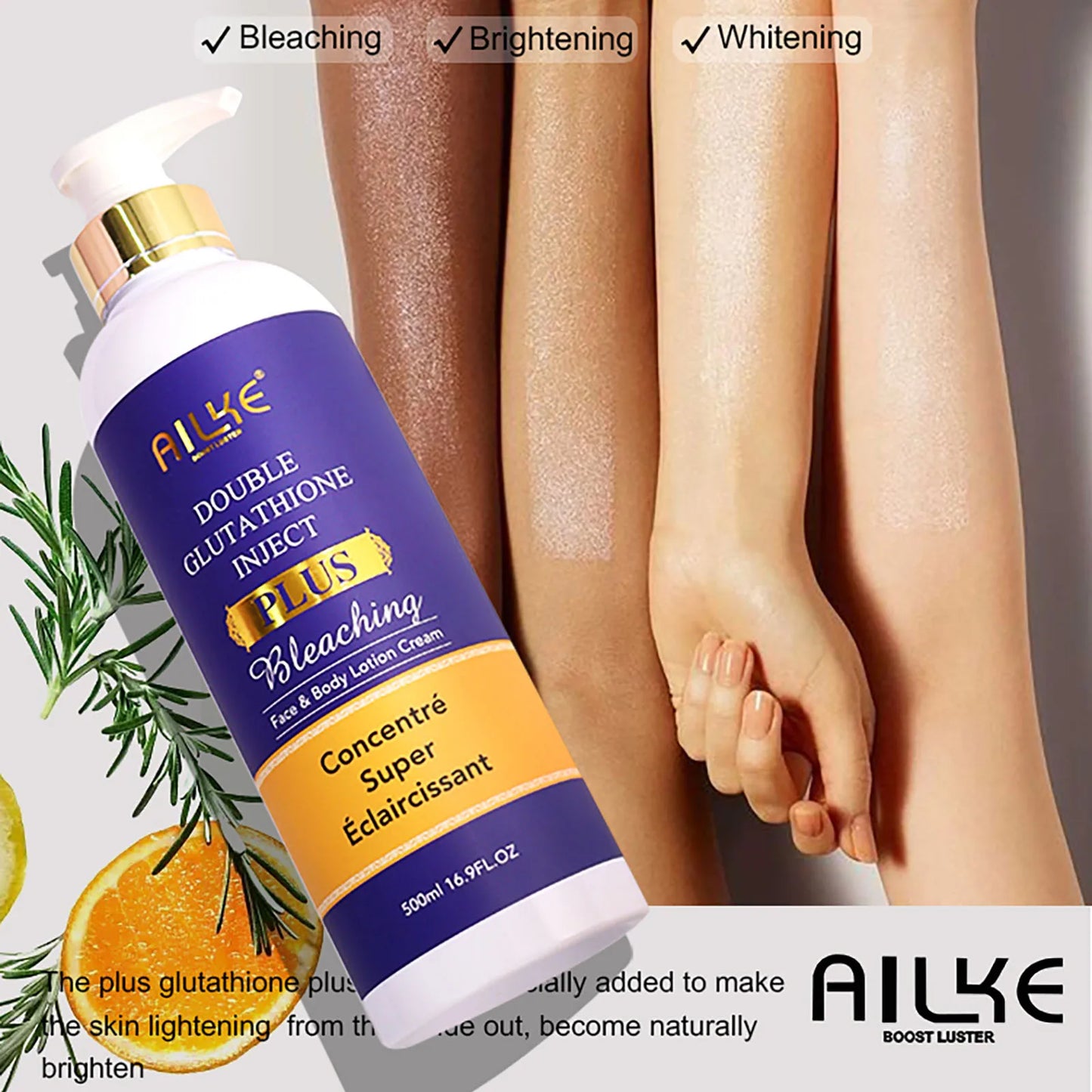 AILKE Brightening Body Milk Gel For Skin