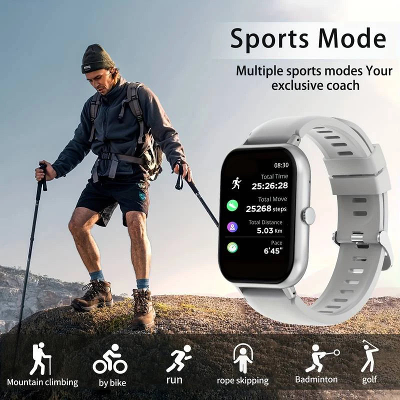 Odelettevcy Smart Watch Fitness Tracker With Wireless Calling And Multi-Sports