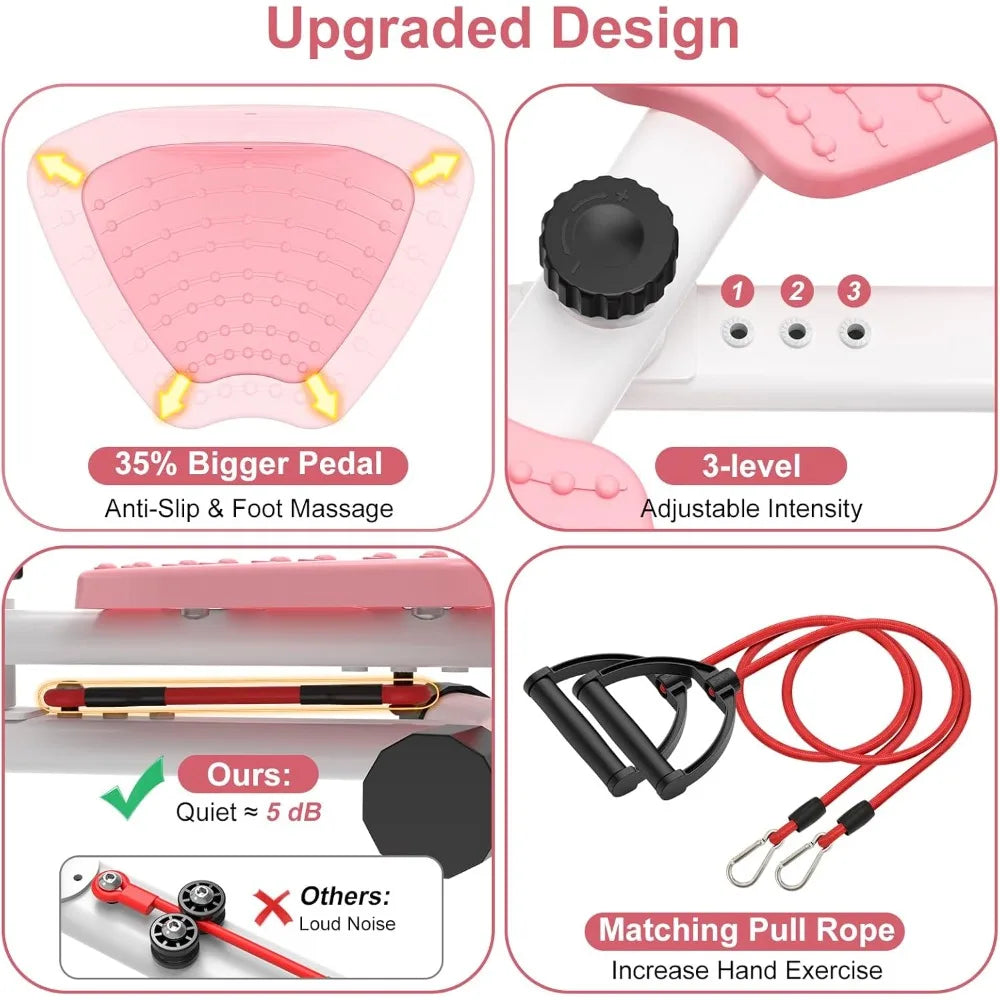 YTYIN Waist Twister Machine Ab Exercise Fitness Tool Noiseless Board