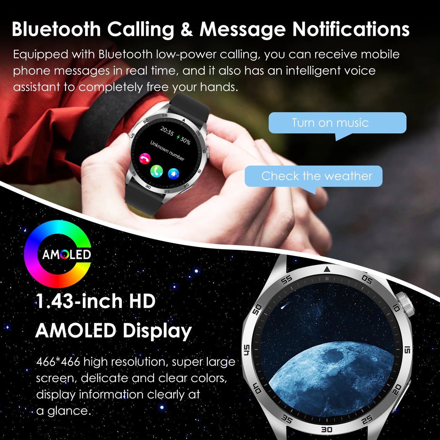 Ecg+ppg Health Smart Watch Men Blood Oxygen Uric Acid