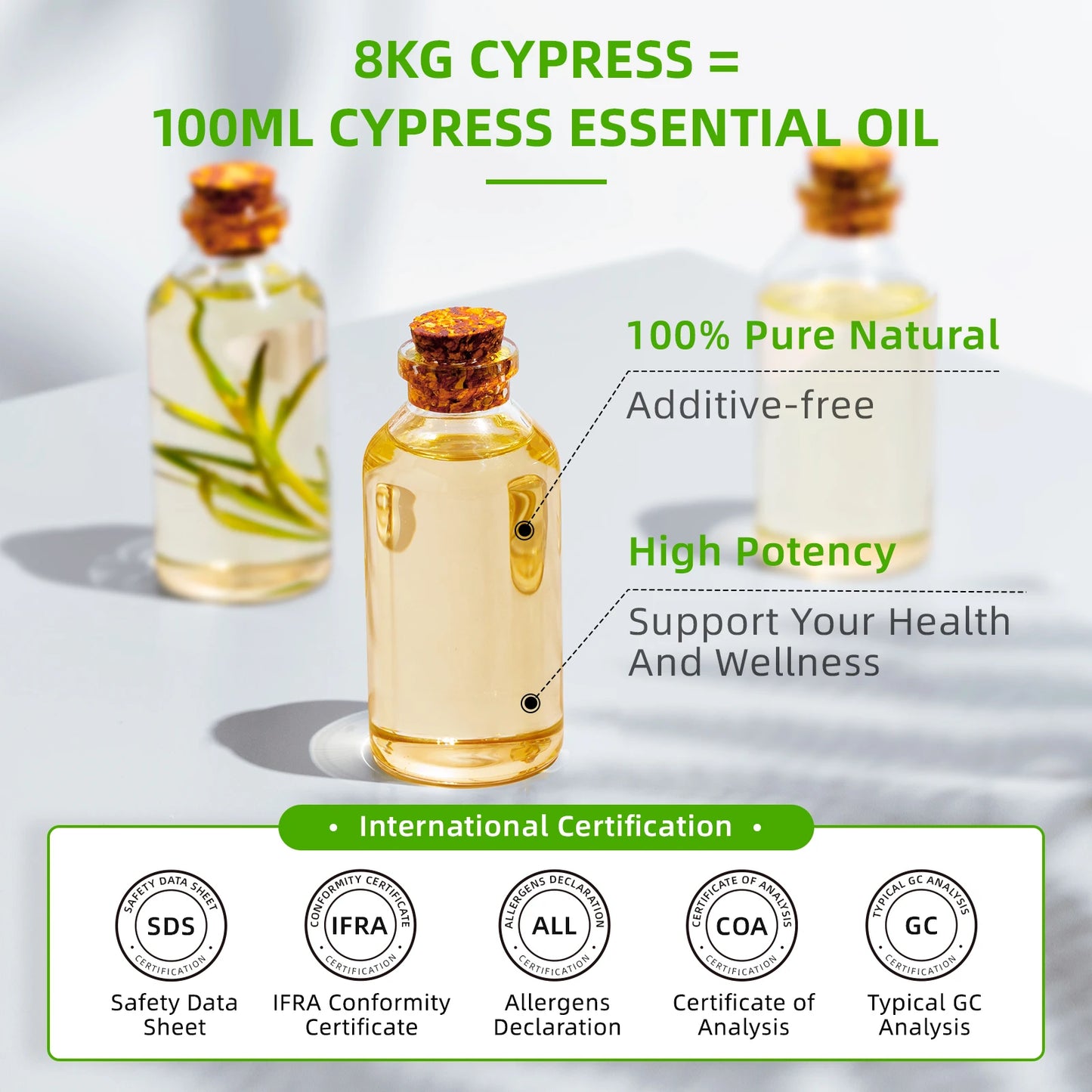 Hiqili 100Ml Pure Cypress Essential Oil
