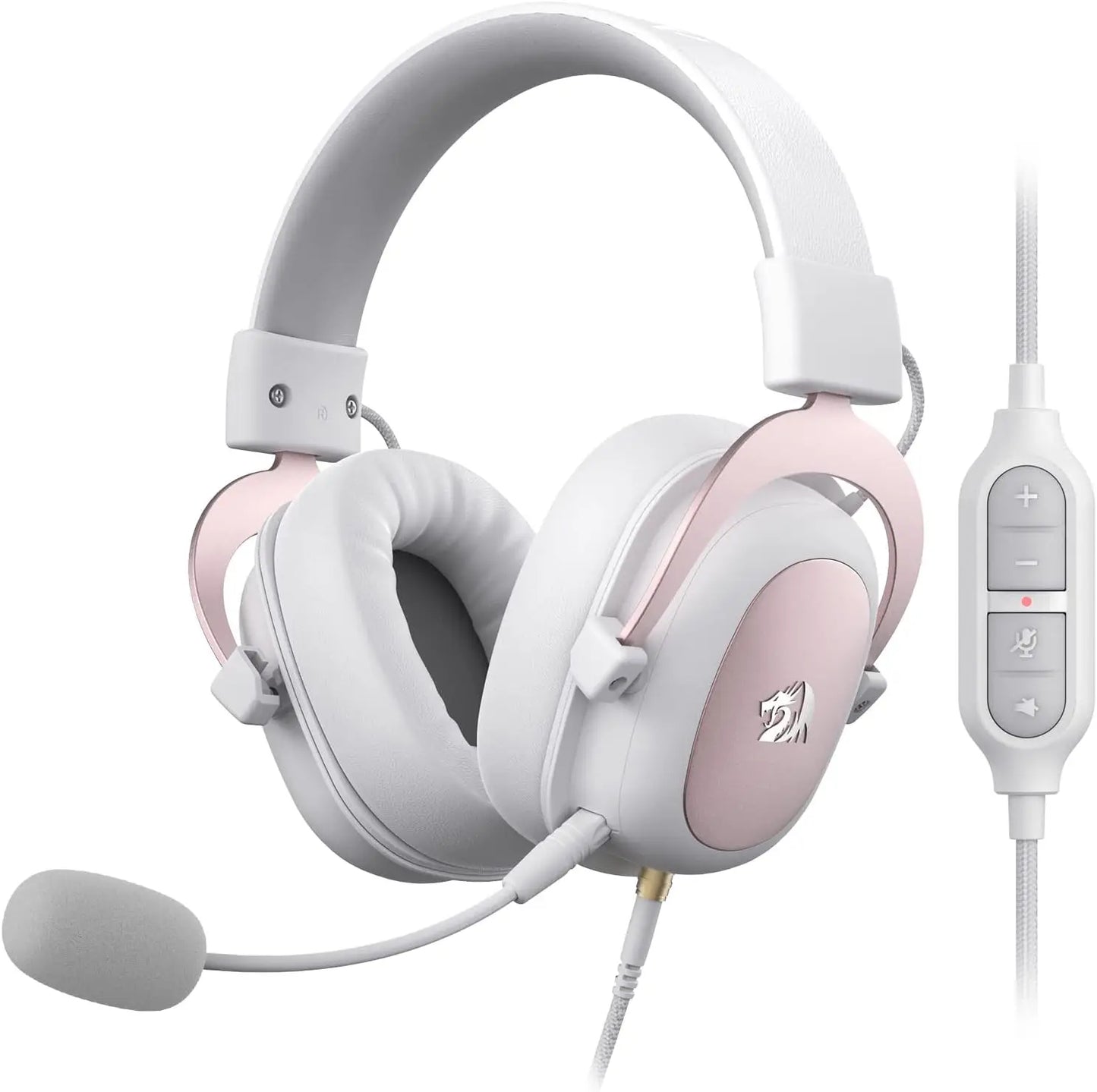 Redragon Wired Gaming Headset 7.1 Surround Sound Memory Foam Pads