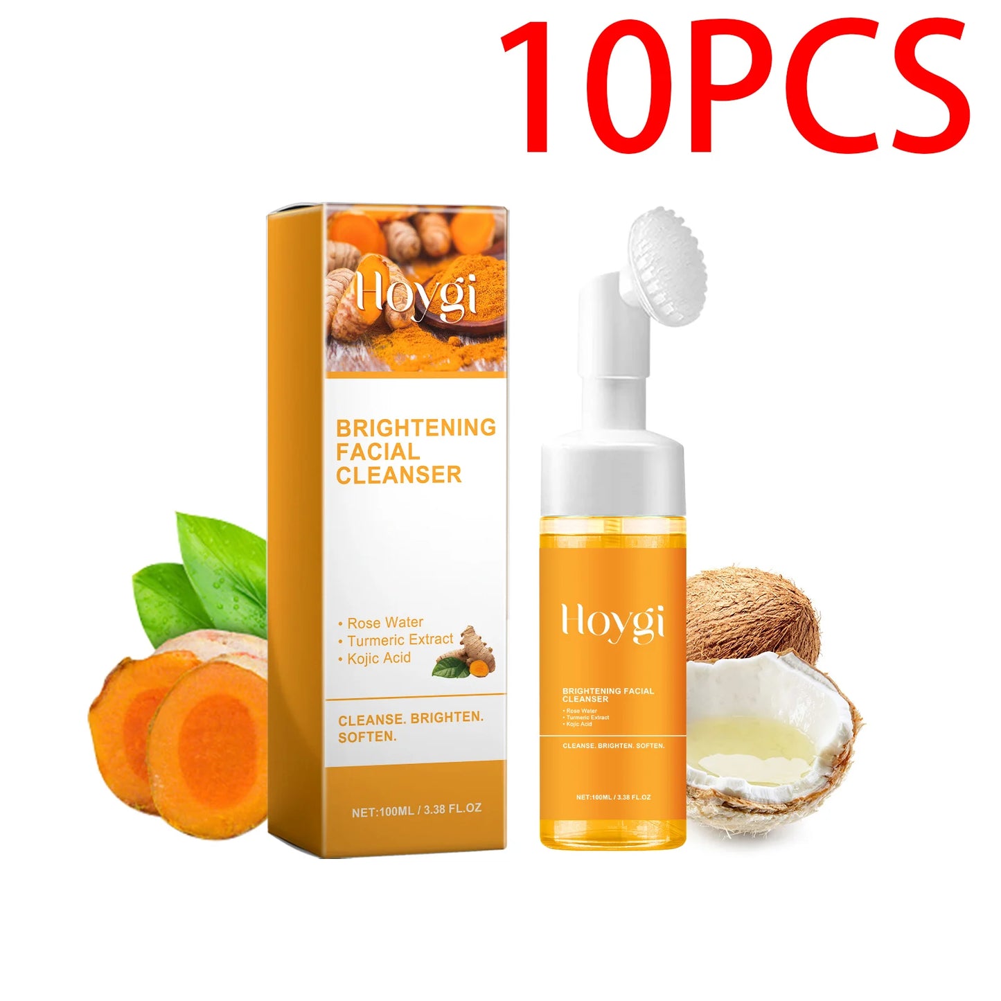 Hoygi Turmeric Kojic Acid Exfoliating Face Cleanser