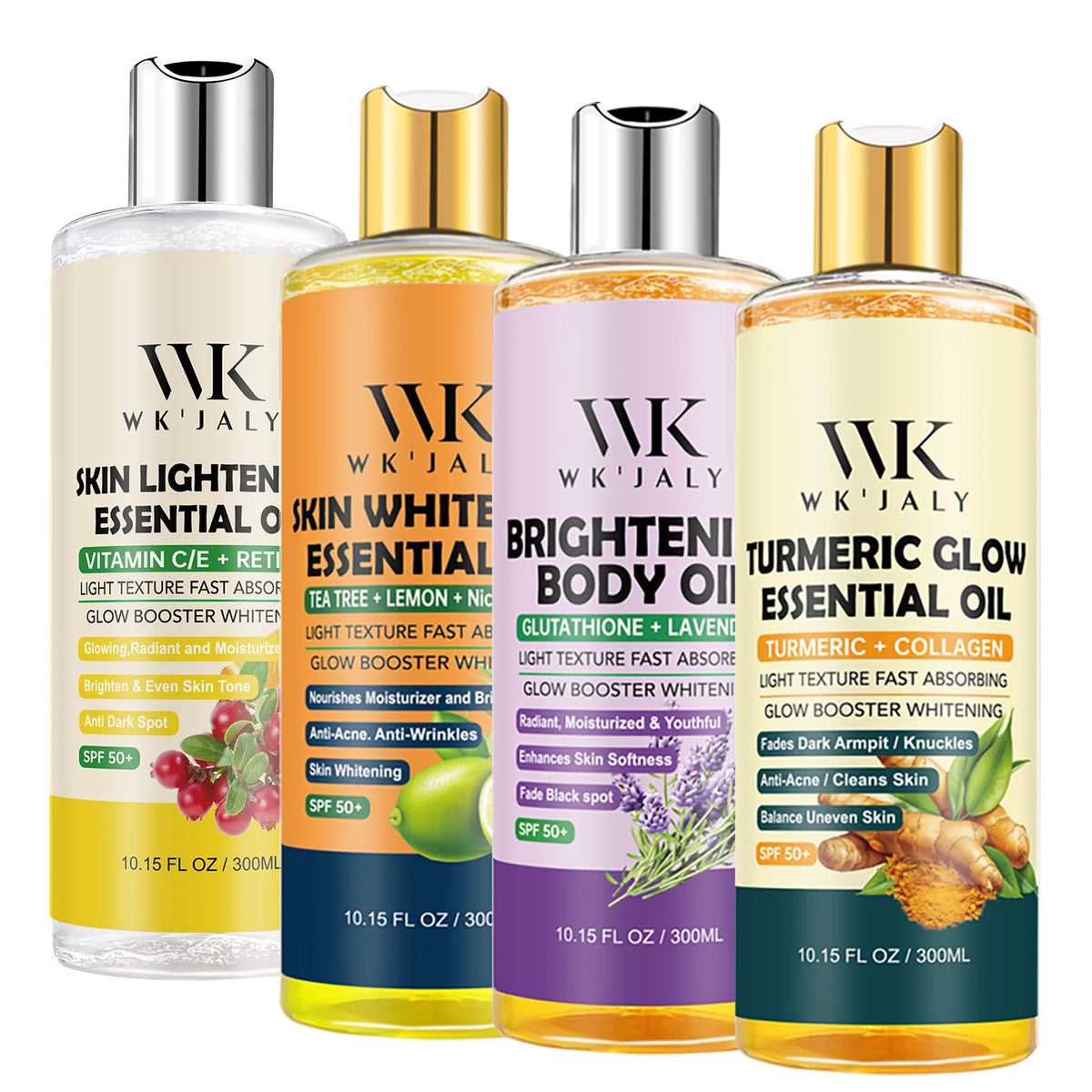 WK Jaly Moisturizing Brightening Body Oil For Smooth Radiant Skin