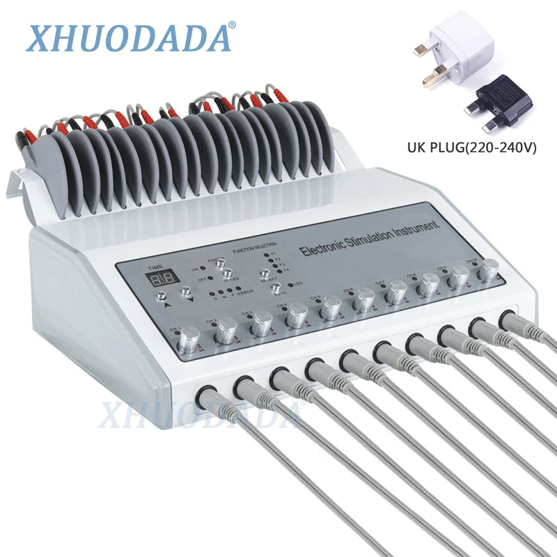 XHUODADA S871 Weight Loss Muscle Stimulator Electrotherapy Massager