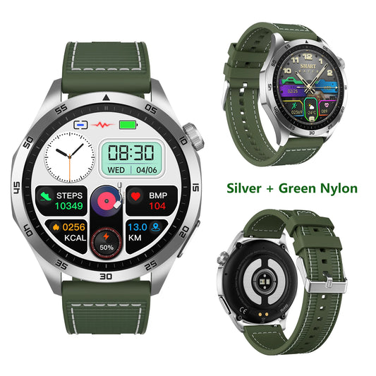 Ecg+ppg Health Smart Watch Men Blood Oxygen Uric Acid