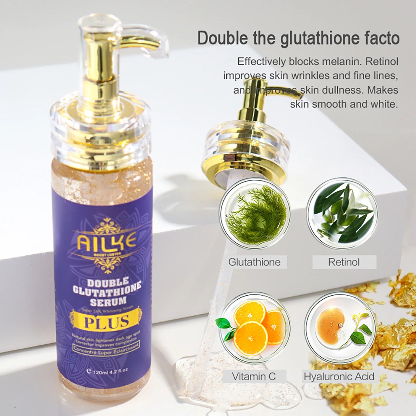 Ailke Premium Glutathione Skin Lightening Cream With Dark Spot Corrector