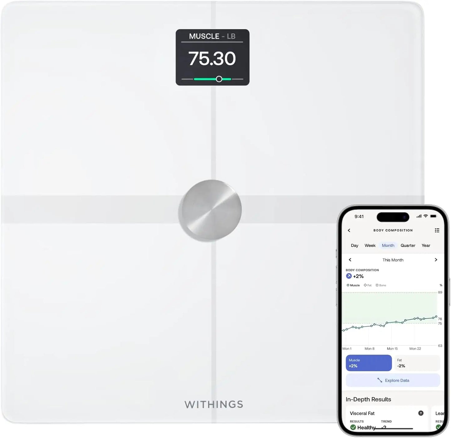 Withings Body Smart Wireless Body Composition Scale