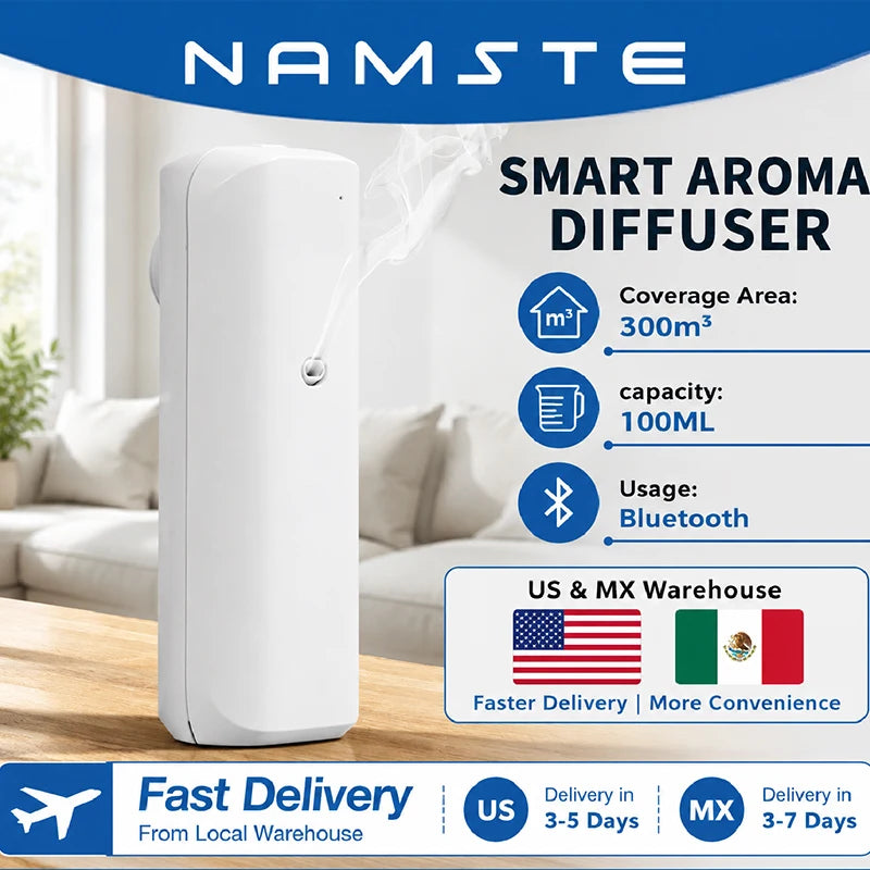 Namste Bluetooth Socket Style Aromatic Oil Diffuser For Home