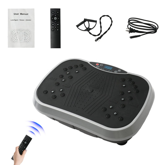 Electric Vibration Plate Exercise Machine For Home Whole Body Workout