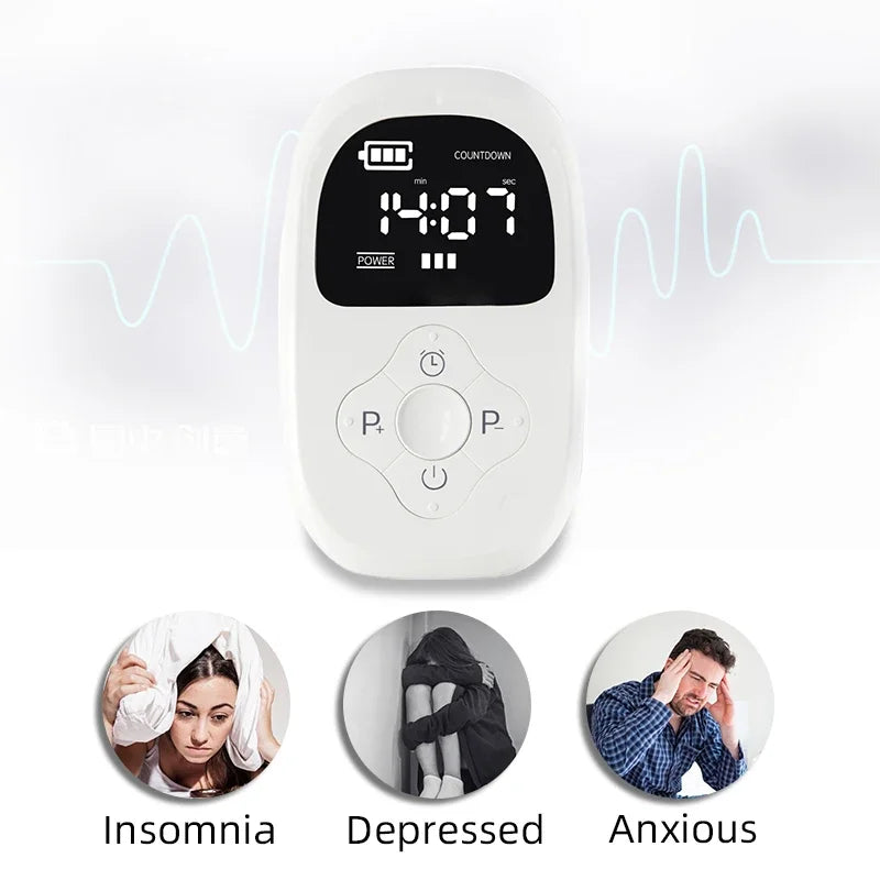 Homulaser Ear Clip CES Pulse Therapy Sleep Aid