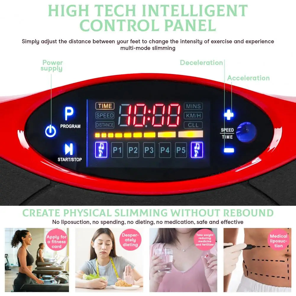 Power Waver Whole Body Vibration Plate Exercise Machine