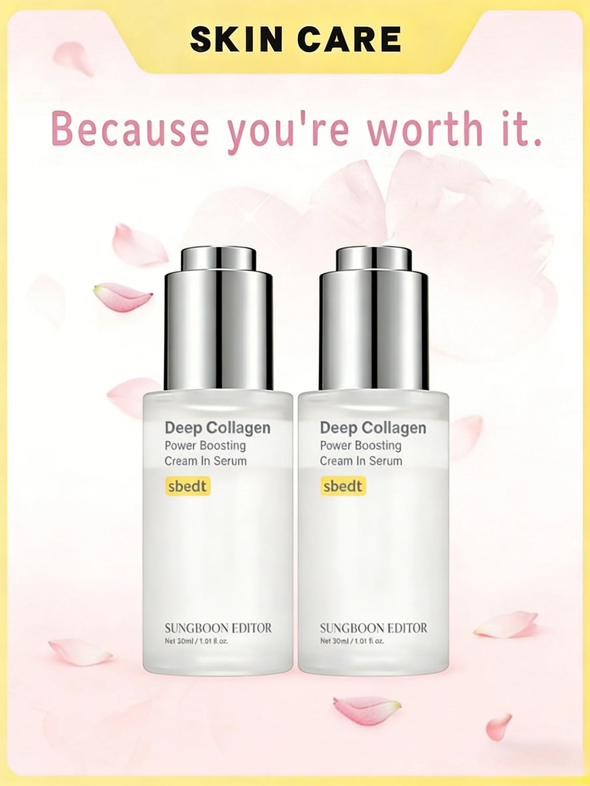 Sungboon Editor Deep Collagen Wrinkle Filler Serum with Niacinamide