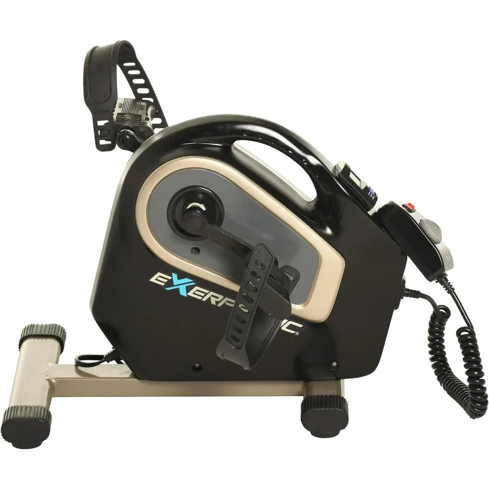 Exerpeutic Motorized Under Desk Exercise Bike 2000M for Legs