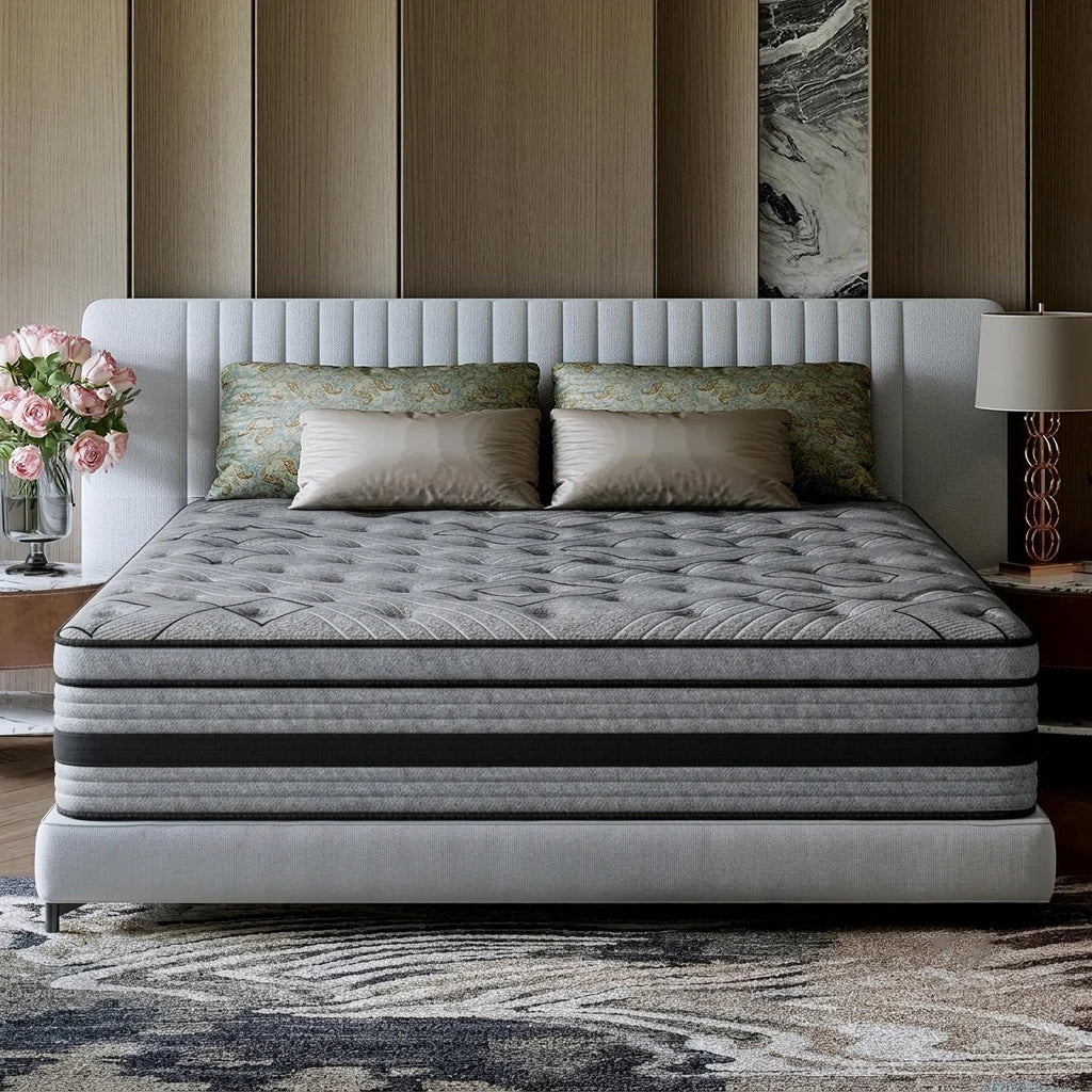 Medium Firm Foam And Spring Hybrid Mattress
