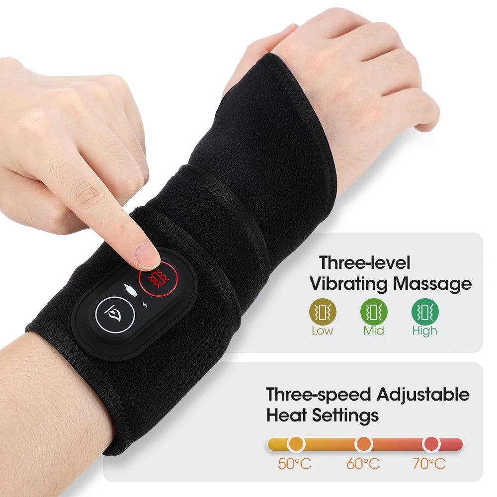Hailicare Wireless Vibration Heating Wrap With LED Beads