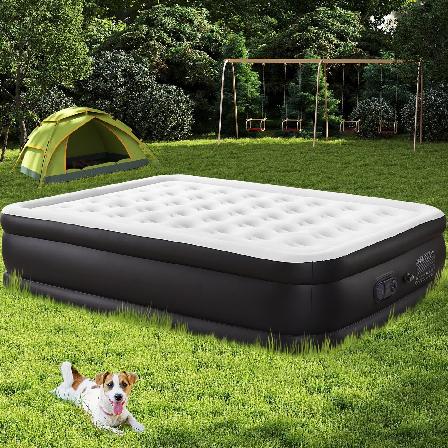 Mcq Self Inflating Air Mattress With Built In Pump